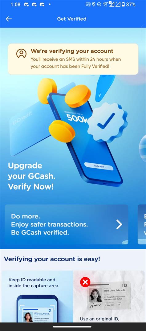 Gcash Verification : r/Philippines .
